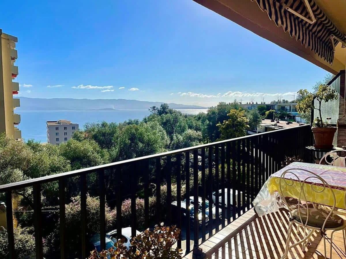 Casamea - Spacieux T3 Famille, Vue Mer, Parking Ajaccio  Kültér fotó